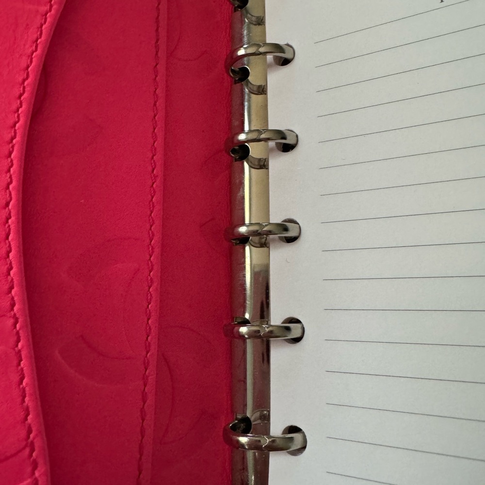 Chanel Cambon leather agenda Planner with dust cloth/box - Picture 6 of 9